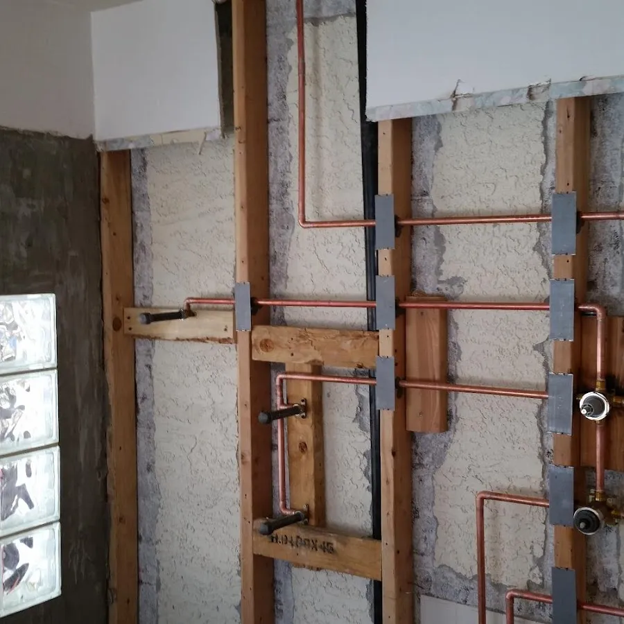 Copper pipe installation for Burst Pipe Repair in Fowler